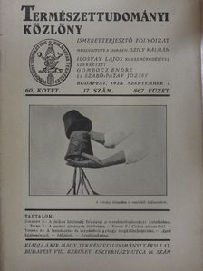 Dalmady Z. - Természettudományi Közlöny 1928. szeptember 1. [antikvár]