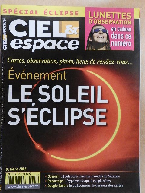 Ciel & Espace octobre 2005 [antikvár]