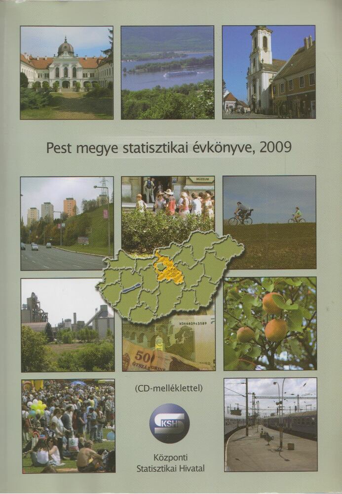 Németh Eszter - Pest megye statisztikai évkönyve 2009 [antikvár]
