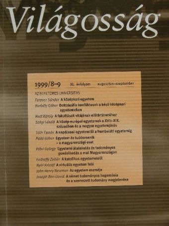 Borbély Gábor - Világosság 1999. augusztus-szeptember [antikvár]