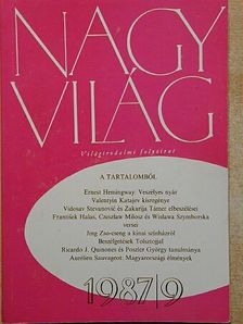 Frantisek Halas - Nagyvilág 1987. szeptember [antikvár]