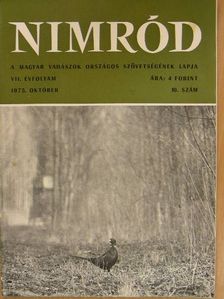 Nimród 1975. október [antikvár]