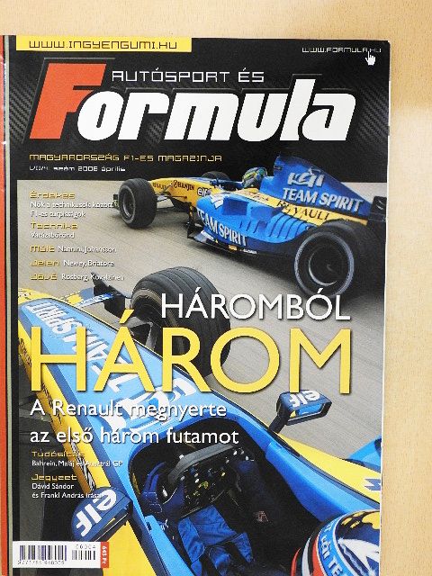 Autósport és Formula 2006. április [antikvár]
