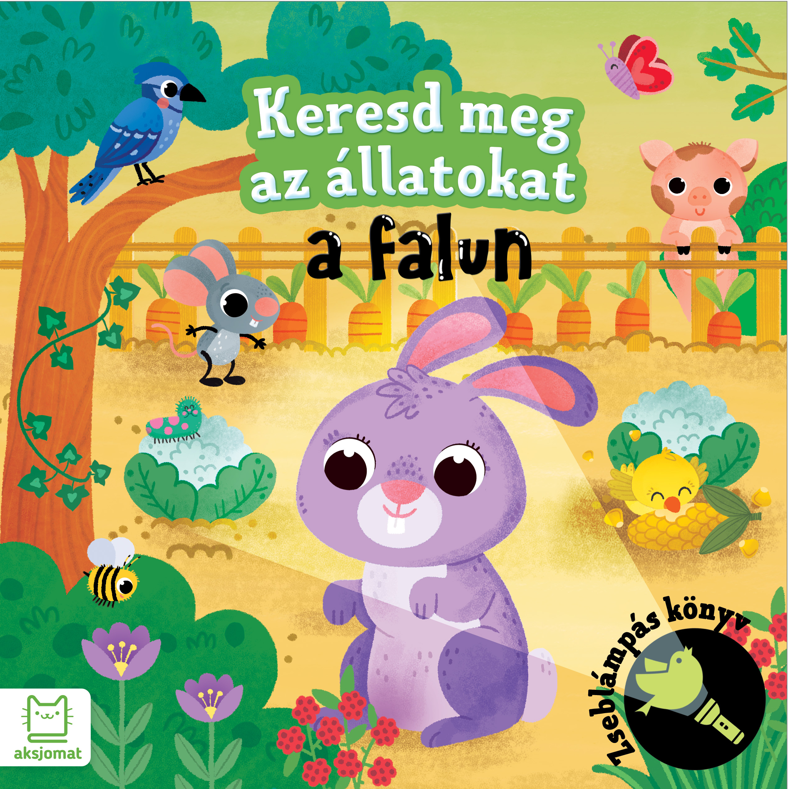 Grazyna Wasilewicz - Keresd meg az állatokat. A falun. Zseblámpás könyv