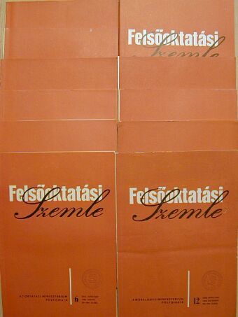 Antal Sándor - Felsőoktatási Szemle 1980. január-december [antikvár]