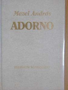 Mezei András - Adorno [antikvár]