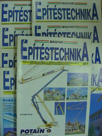 Magyar Építéstechnika 1996. január-december [antikvár]