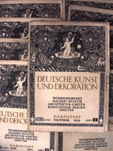Christian Zervos - Deutsche Kunst und Dekoration Oktober 1929-September 1930. (nem teljes évfolyam) [antikvár]