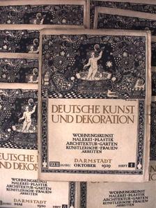 Christian Zervos - Deutsche Kunst und Dekoration Oktober 1929-September 1930. (nem teljes évfolyam) [antikvár]