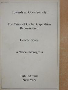 George Soros - The Crisis of Global Capitalism Reconsidered [antikvár]