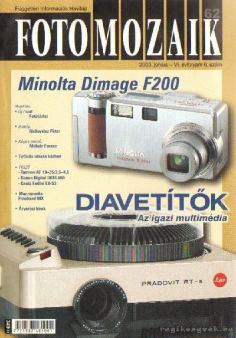 Sulyok László - Foto Mozaik 2003. június 6. szám [antikvár]