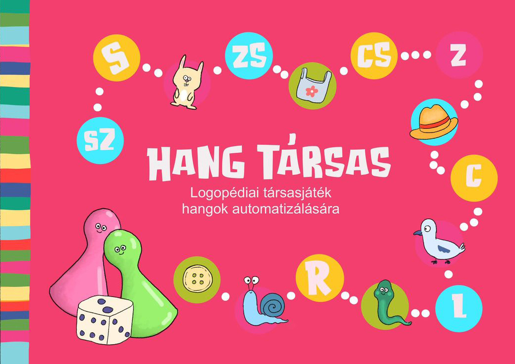 Aigner Judit - Hang társas - Logopédiai társasjáték hangok automatizálására