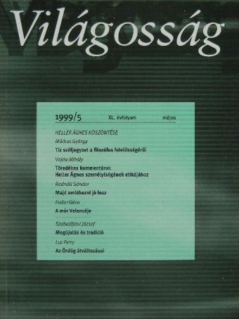Fodor Géza - Világosság 1999. május [antikvár]