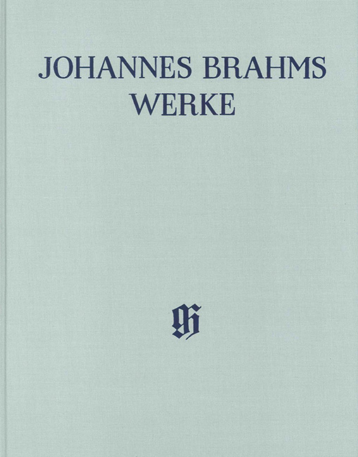 BRAHMS JOHANNES - NEUE BRAHMS - AUSGABE - VII. 6 - LIEDER OP.103-121
