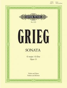 GRIEG - SONATE G-DUR OP.13 FÜR VIOLINE UND KLAVIER URTEXT (FINN BENESTAD)