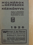 Balogh Arthur - Molnárok és gépészek kézikönyve 1926 [antikvár]