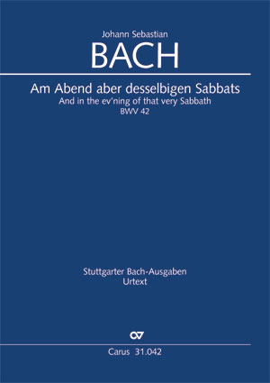 J. S. Bach - KANTATE BWV 42 AM ABEND ABER DESSELBIGEN SABBATS