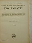 Freund Mihály - A Magyar Tudományos Akadémia Kémiai Tudományok Osztályának Közleményei [antikvár]