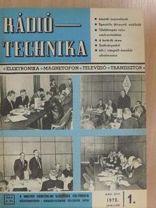 Horváth László - Rádiótechnika 1972-1973. január-december [antikvár]