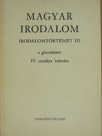 Kanizsai-Nagy Antal - Magyar irodalom IV. [antikvár]
