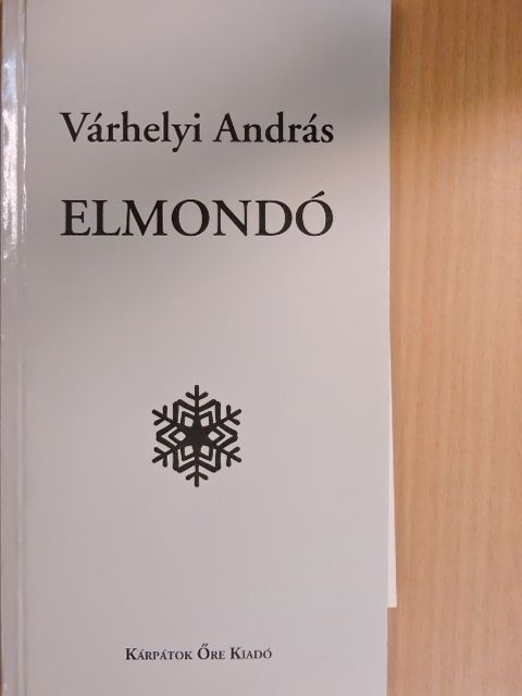 Várhelyi András - Elmondó [antikvár]