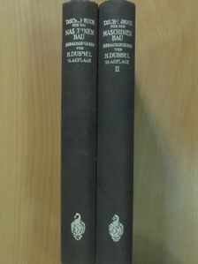 A. Pröll - Taschenbuch für den Maschinenbau I-II. (rossz állapotú) [antikvár]
