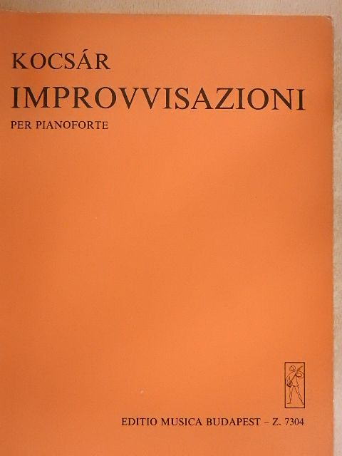 Kocsár Miklós - Improvvisazioni [antikvár]