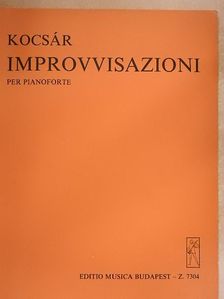 Kocsár Miklós - Improvvisazioni [antikvár]