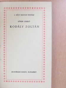 Eősze László - Kodály Zoltán [antikvár]