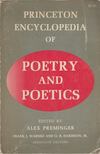 Alex Preminger, Frank J. Warnke, O. B. Hardison - Princeton Encyclopaedia of Poetry and Poetics [antikvár]