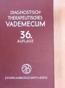 Diagnostisch-therapeutisches Vademecum [antikvár]