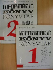 Katsányi Sándor - Információ-könyv-könyvtár 1-2. [antikvár]