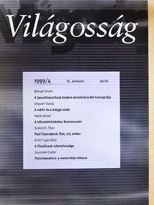 Balogh István - Világosság 1999. április [antikvár]