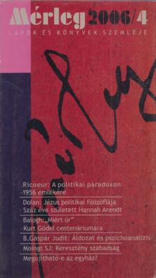 Mártonffy Márton - Mérleg 2006/4 [antikvár]