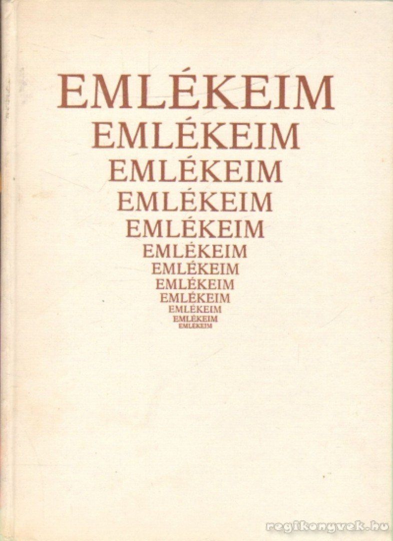P. Szeghy Ernő - Emlékeim [antikvár]