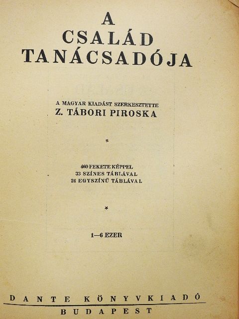 Dobocsi Margit - A család tanácsadója (rossz állapotú) [antikvár]