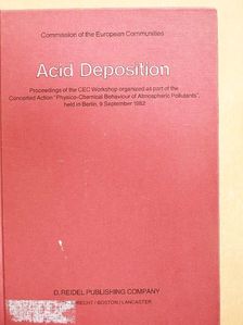B. Ulrich - Acid Deposition [antikvár]
