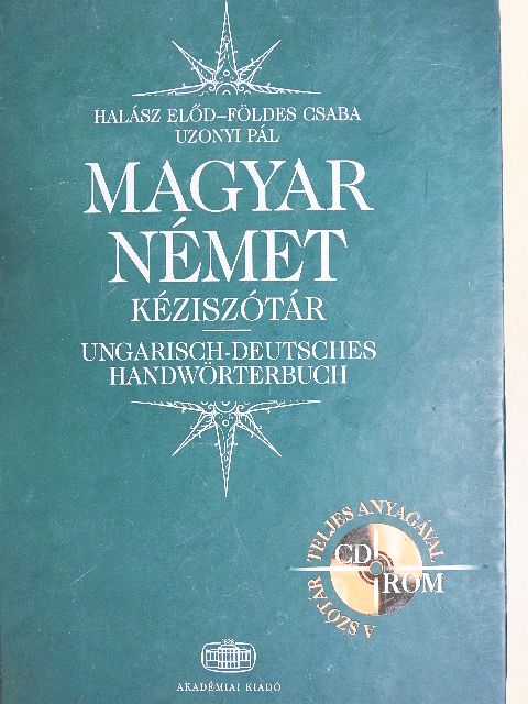 Szmodits Anikó - Magyar-német kéziszótár [antikvár]