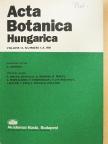 E. Keszei - Acta Botanica Hungarica 31. [antikvár]