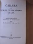 Dr. Blaskovich Lajos - Őshaza és Kőrösi Csoma Sándor célja [antikvár]