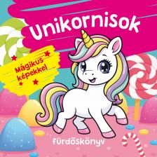 Unikornisok fürdőskönyv-színváltós, mágikus képekkel