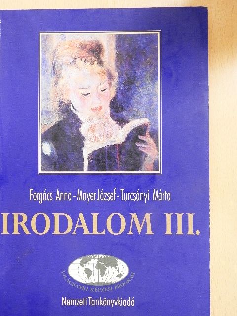 Forgács Anna - Irodalom III. [antikvár]