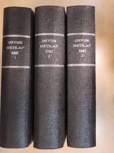 Orvosi Hetilap 1997. január-december I-III. [antikvár]