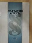 Hagyatéki eljárás [antikvár]