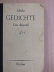 Friedrich Schiller - Gedichte [antikvár]