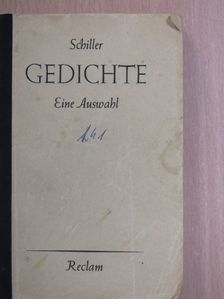Friedrich Schiller - Gedichte [antikvár]