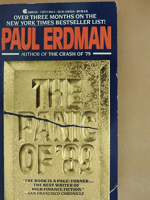 Paul E. Erdman - The Panic of '89 [antikvár]