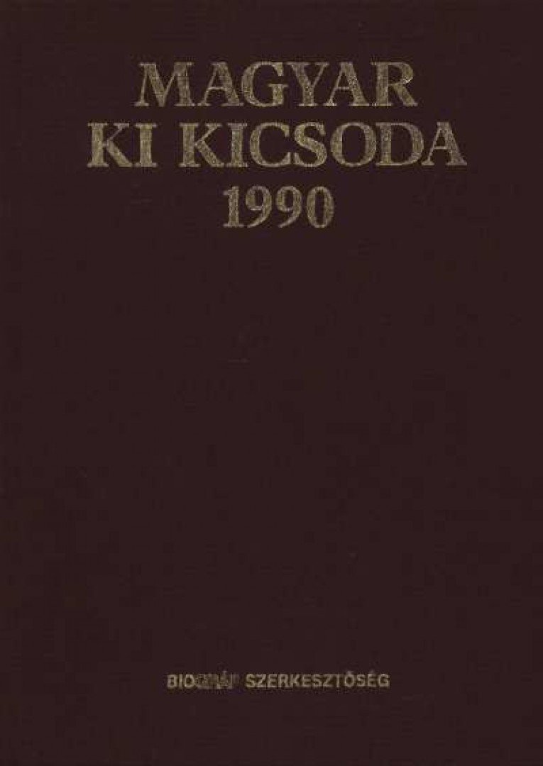 Hermann Péter - Magyar ki kicsoda 1990 [antikvár]