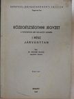Dr. Molnár Vilmos - Közegészségtani jegyzet a Fogorvosi Kar hallgatói számára I. [antikvár]