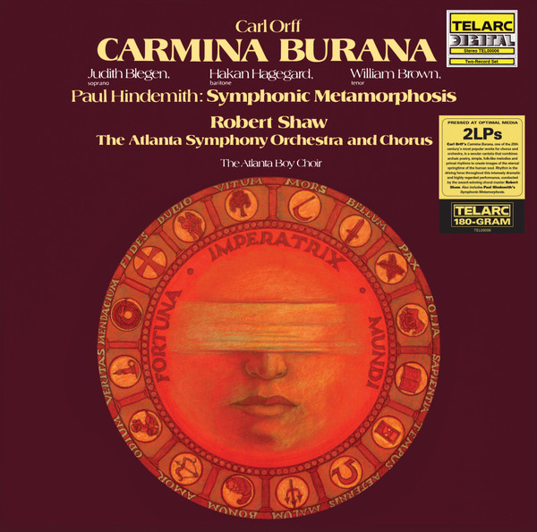 ORFF - CARMINA BURANA 2LP SHAW